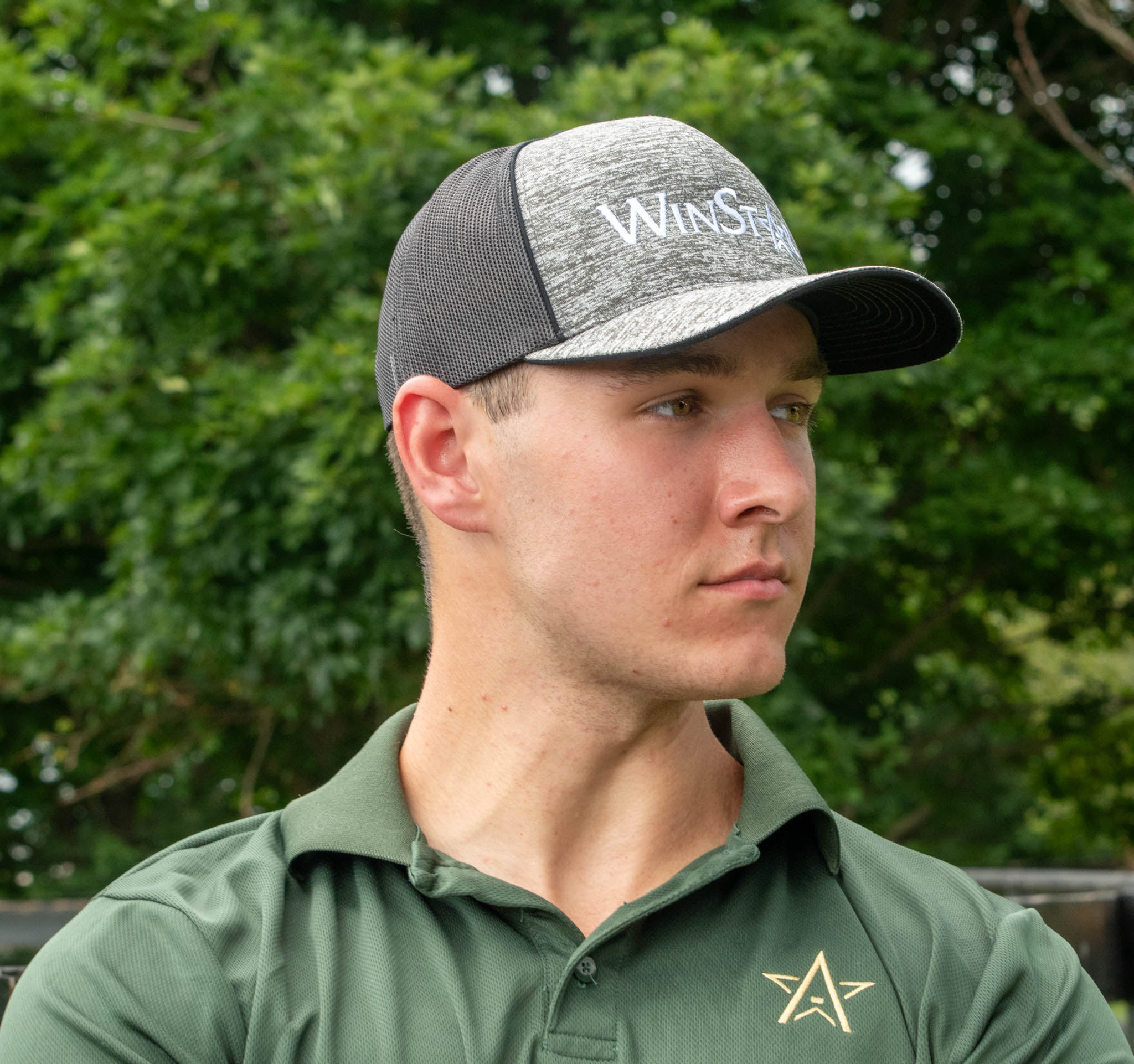 Heathered Trucker Hat