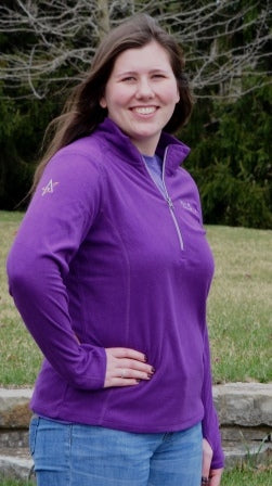 WinStar Ladies' Microfleece 1/2-Zip Pullover