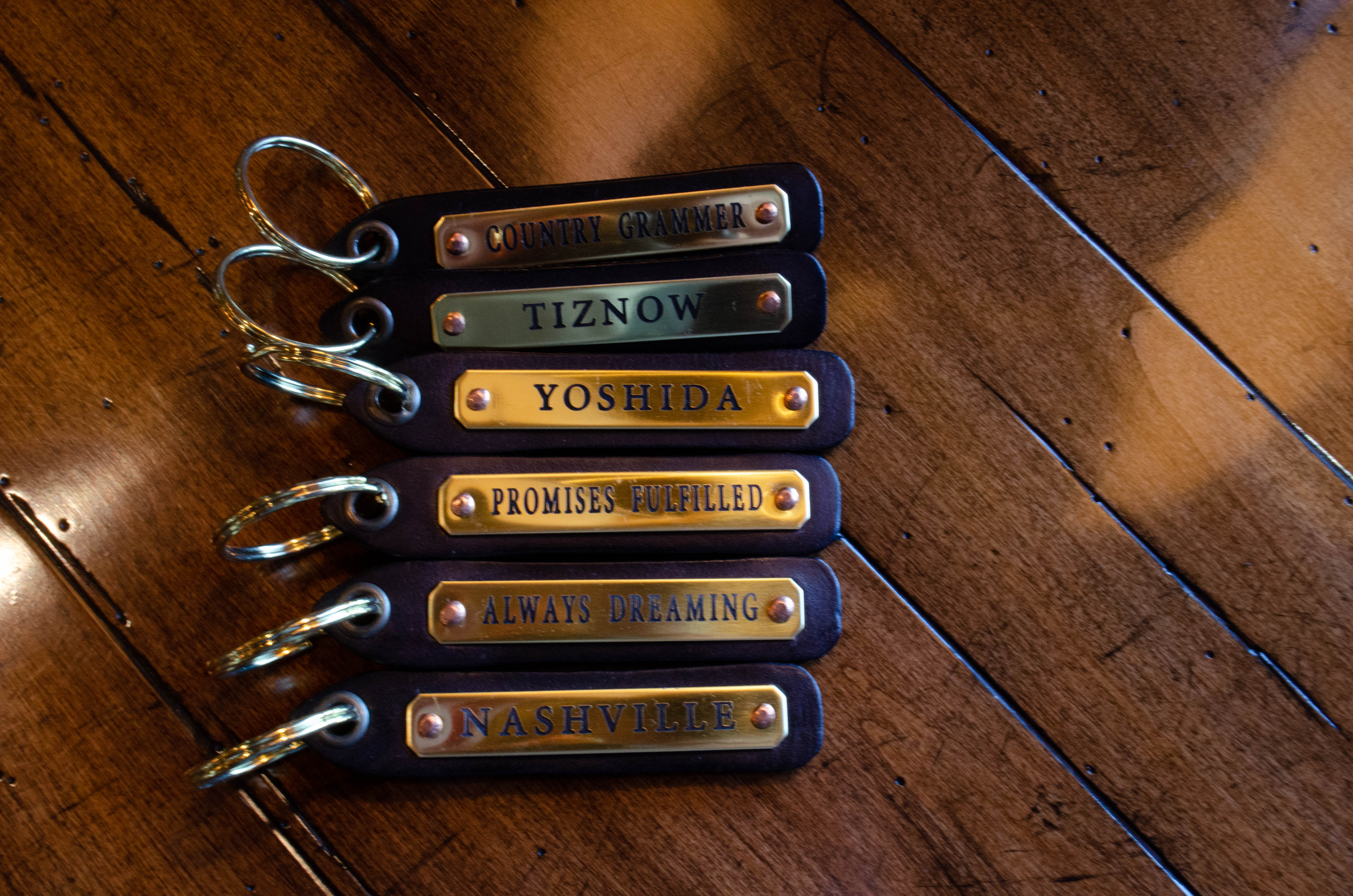 New Leather Key Chains